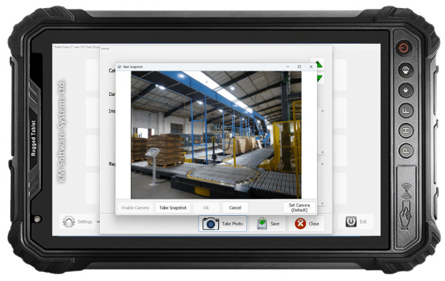Attaching a photo to an event